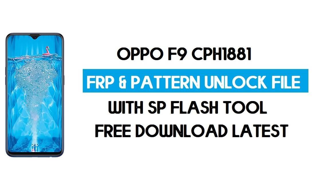 Oppo F9 CPH1881 Unlock