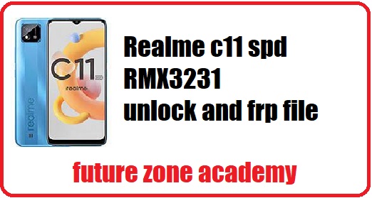 Realme c11 unlock and frp file