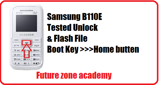 Samsung B110E Tested Unlock & Flash File