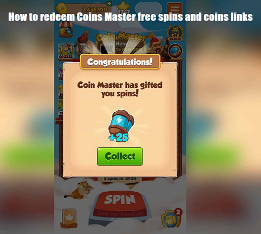 How to redeem Coins Master free spins and coins links