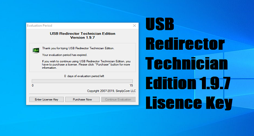 USB Redirector Technician Edition 1.9.7 Lisence Key