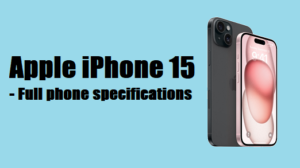 Apple iPhone 15 specifications