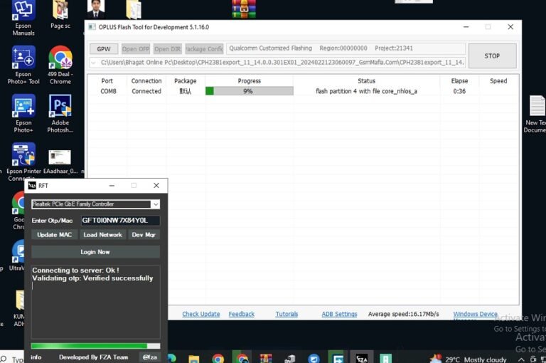 RFT OTP For OnePlus Login Tool (RFT Loader) - future zone academy